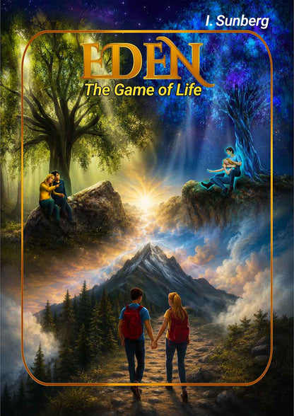 Eden, The Game of Life, Trilogy | Framed Canvas Print | 20 × 30 cm (8 × 12″)