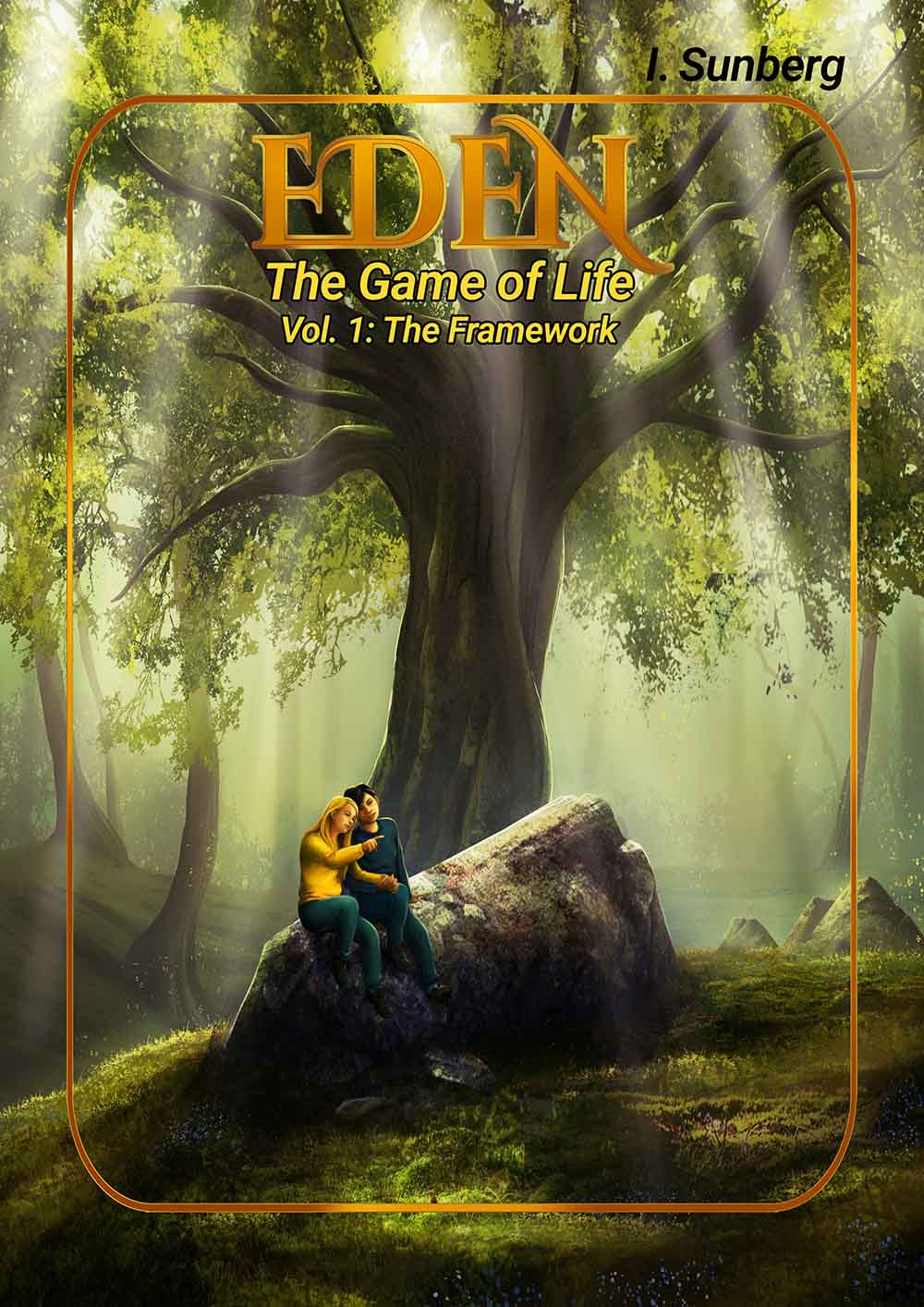 Eden, The Game of Life, The Framework | Framed Canvas Print | 20 × 30 cm (8 × 12″)