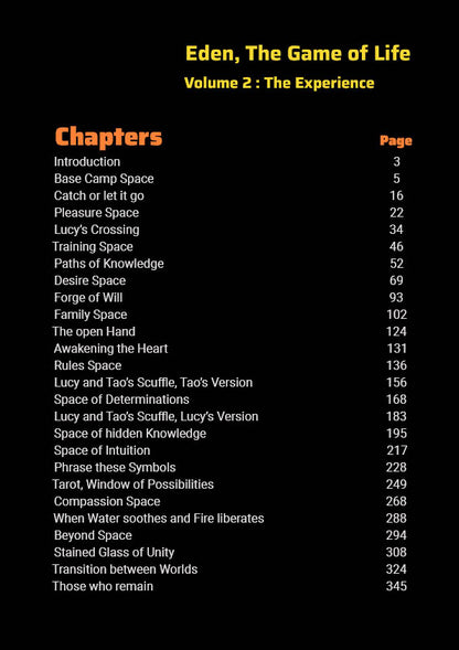 Eden, The Game of Life, The Experience, Vol. 2