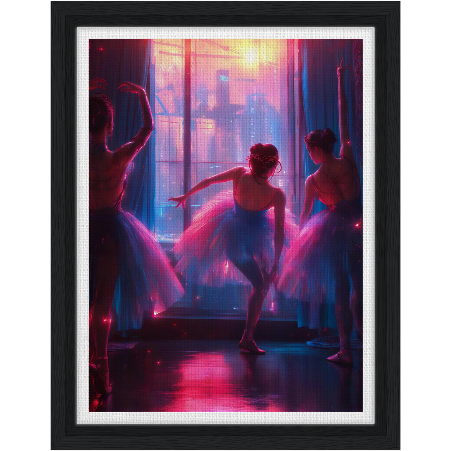 Rehearsal for Tomorrow  | Framed Canvas Print | 30 × 40 cm (12 × 16″)