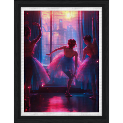 Rehearsal for Tomorrow  | Framed Canvas Print | 30 × 40 cm (12 × 16″)