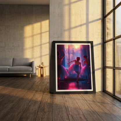 Rehearsal for Tomorrow  | Framed Canvas Print | 30 × 40 cm (12 × 16″)