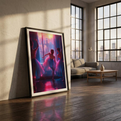 Rehearsal for Tomorrow  | Framed Canvas Print | 30 × 40 cm (12 × 16″)