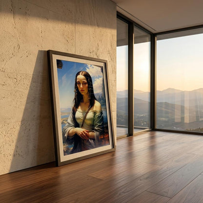 The last Heiress  | Framed Canvas Print | 30 × 40 cm (12 × 16″)